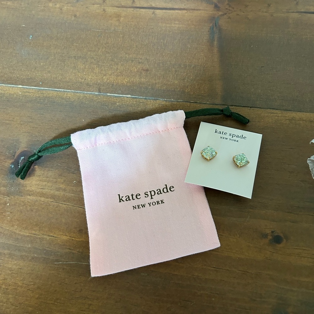 Kate Spade Gold and Silver Stud Earrings